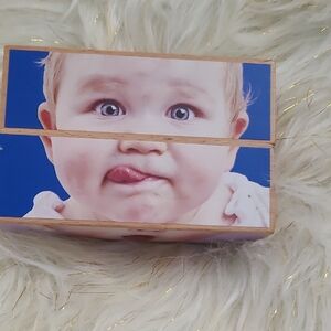 Cute Baby Photo Wooden Box